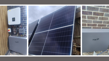 645W AIKO Solar Panels with Fox 8kW Hybrid & 2 X EP11